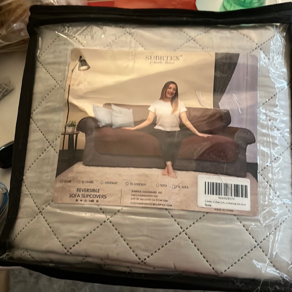 NWT Subrtex xl sofa cover